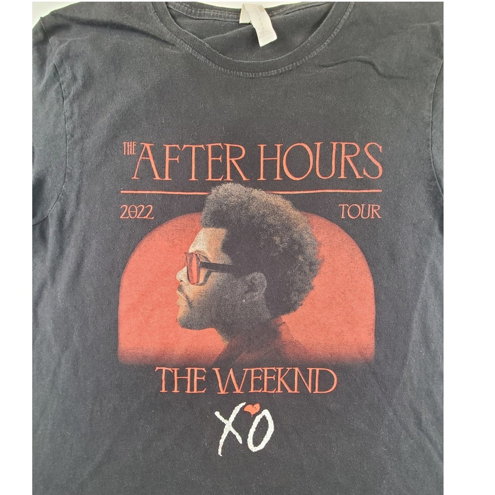 The Weeknd After Hours Til Dawn 2022 Tour Tee L‎ XO Rap Hip Hop Music Streetwear
